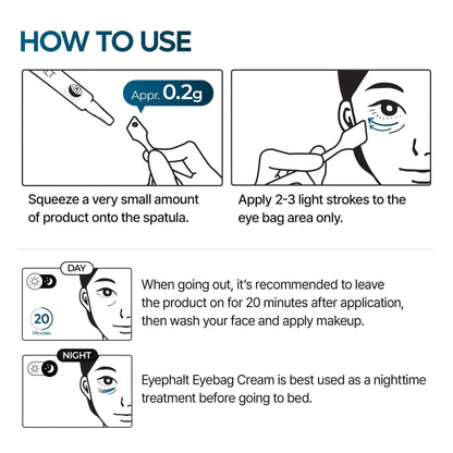 LumeLift – Crema Reparadora Rápida para Bolsas de Ojos