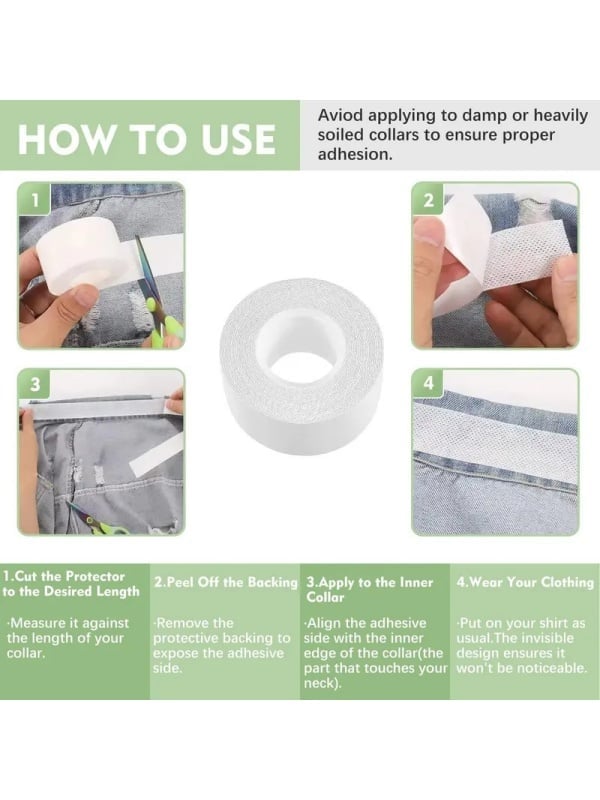 FreshGuard – Protectores de cuello autoadhesivos desechables
