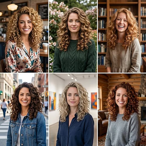 VelvetCurl – Multifunktionales hitzefreies Haarstyling-Band