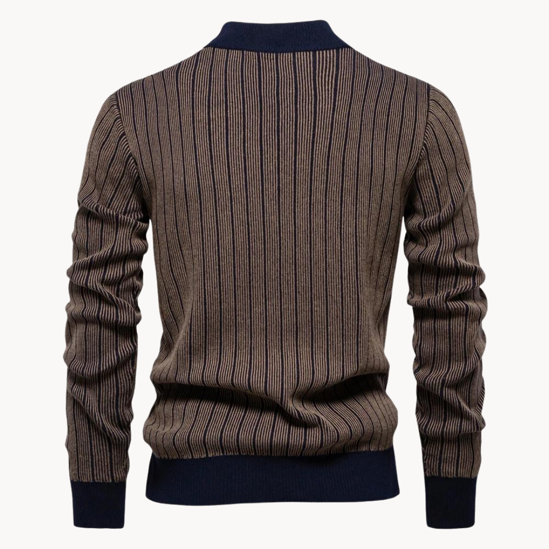 Quincy Gestreifter Pullover | ALEVITA