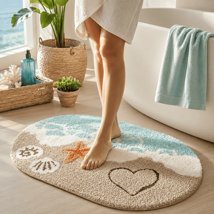AquaCloud – Sofort trocknende Luxus-Badematte