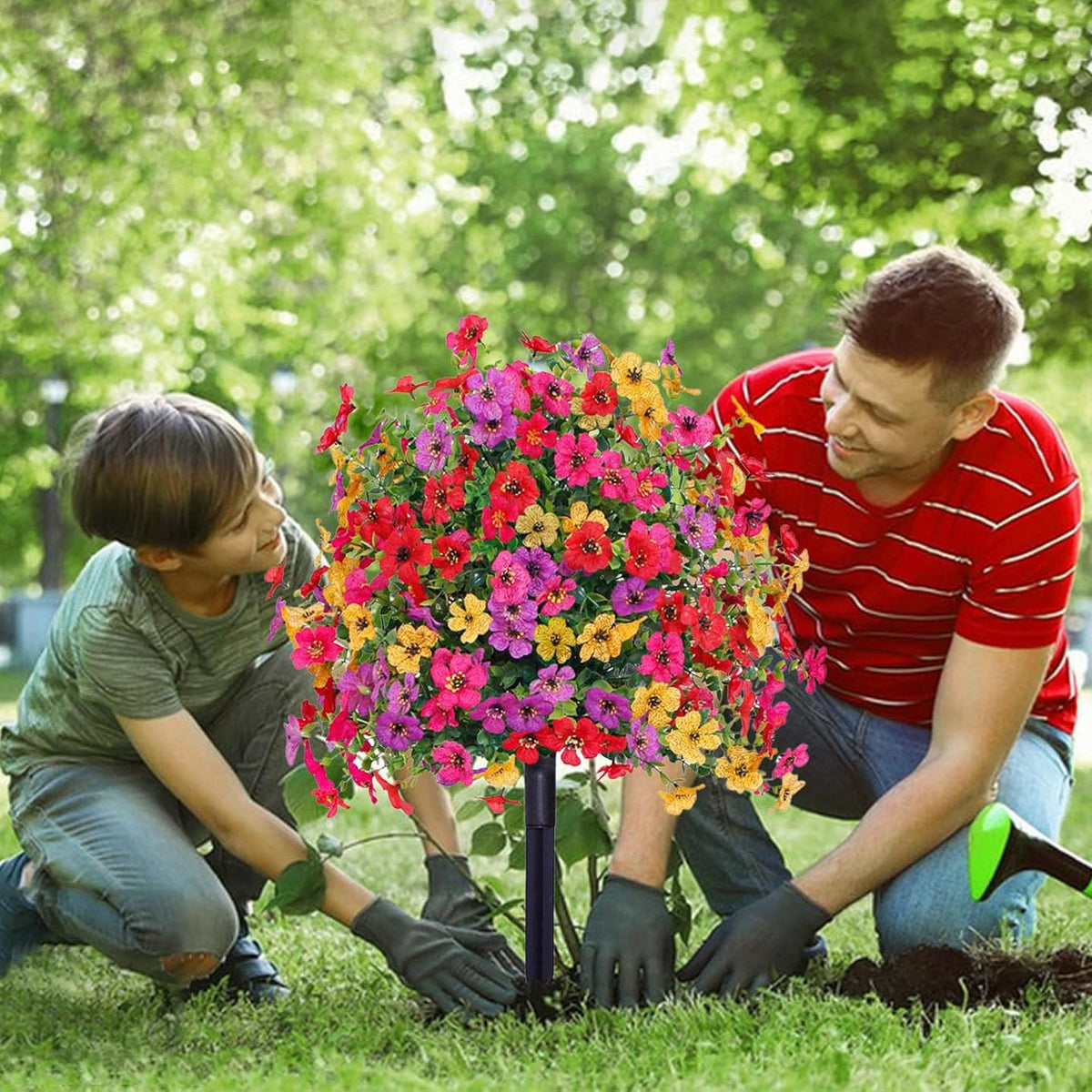 VividPetals – Allwetter-Blumenset