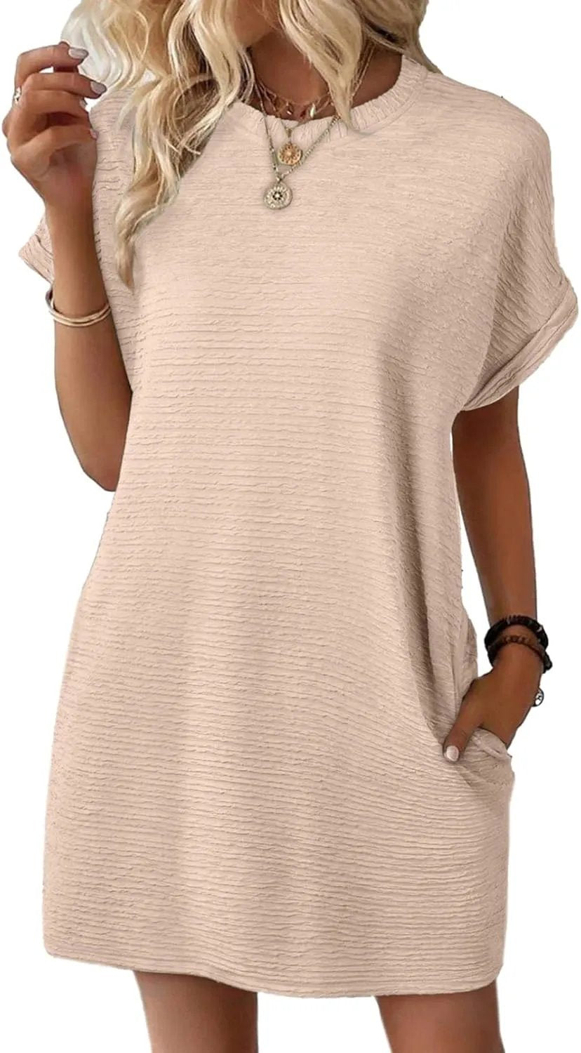 AuraBreeze – Leichtes Sommer-Taschenkleid