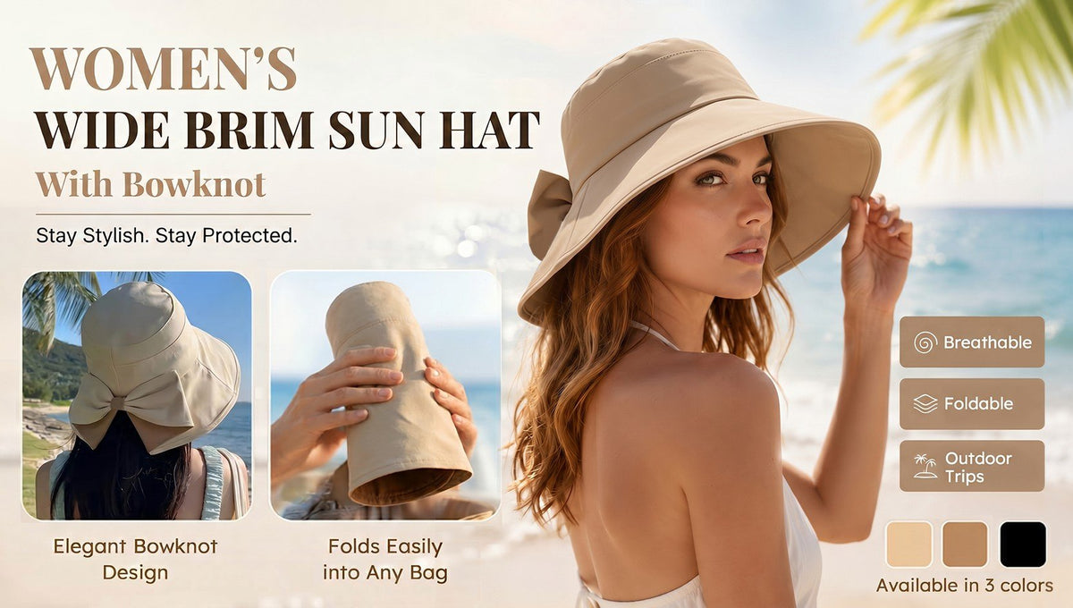 BowBreeze – Elegantes Sonnenhut mit breiter Krempe