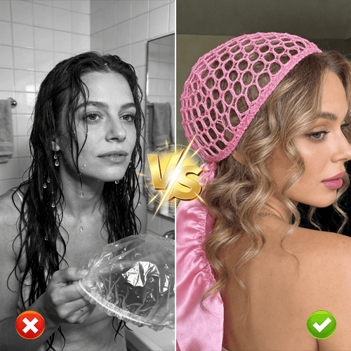 FrizzFree – Gorro de malla para el pelo para dormir