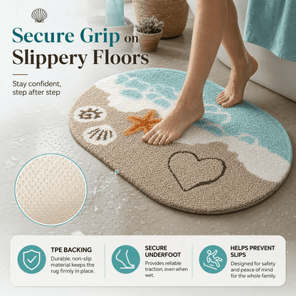 AquaCloud – Sofort trocknende Luxus-Badematte