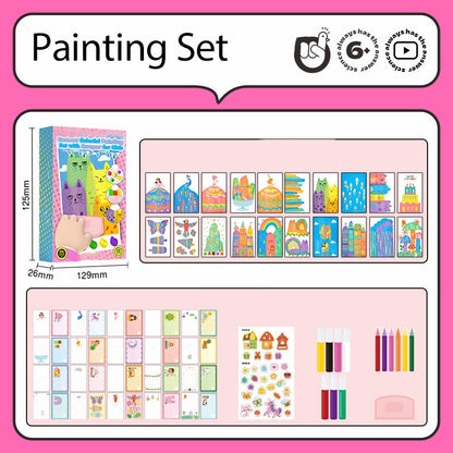 WonderSketch – Kit creativo de arte para rascar para niños