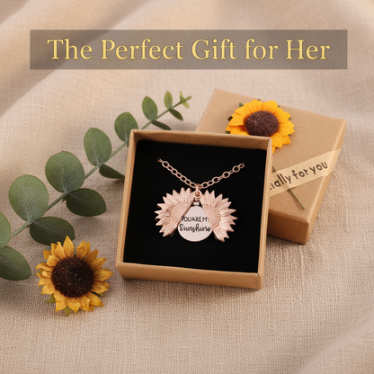 PureSun – Set de regalo de collar "You Are My Sunshine"