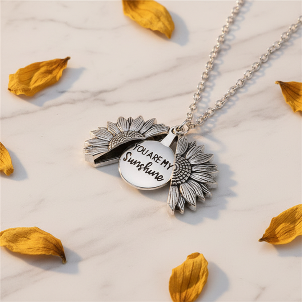 PureSun – Set de regalo de collar "You Are My Sunshine"