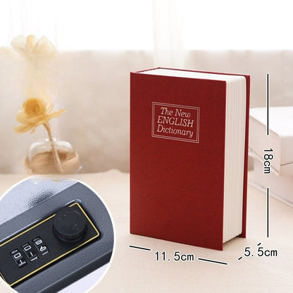 Caja fuerte con cerradura de libro oculto
