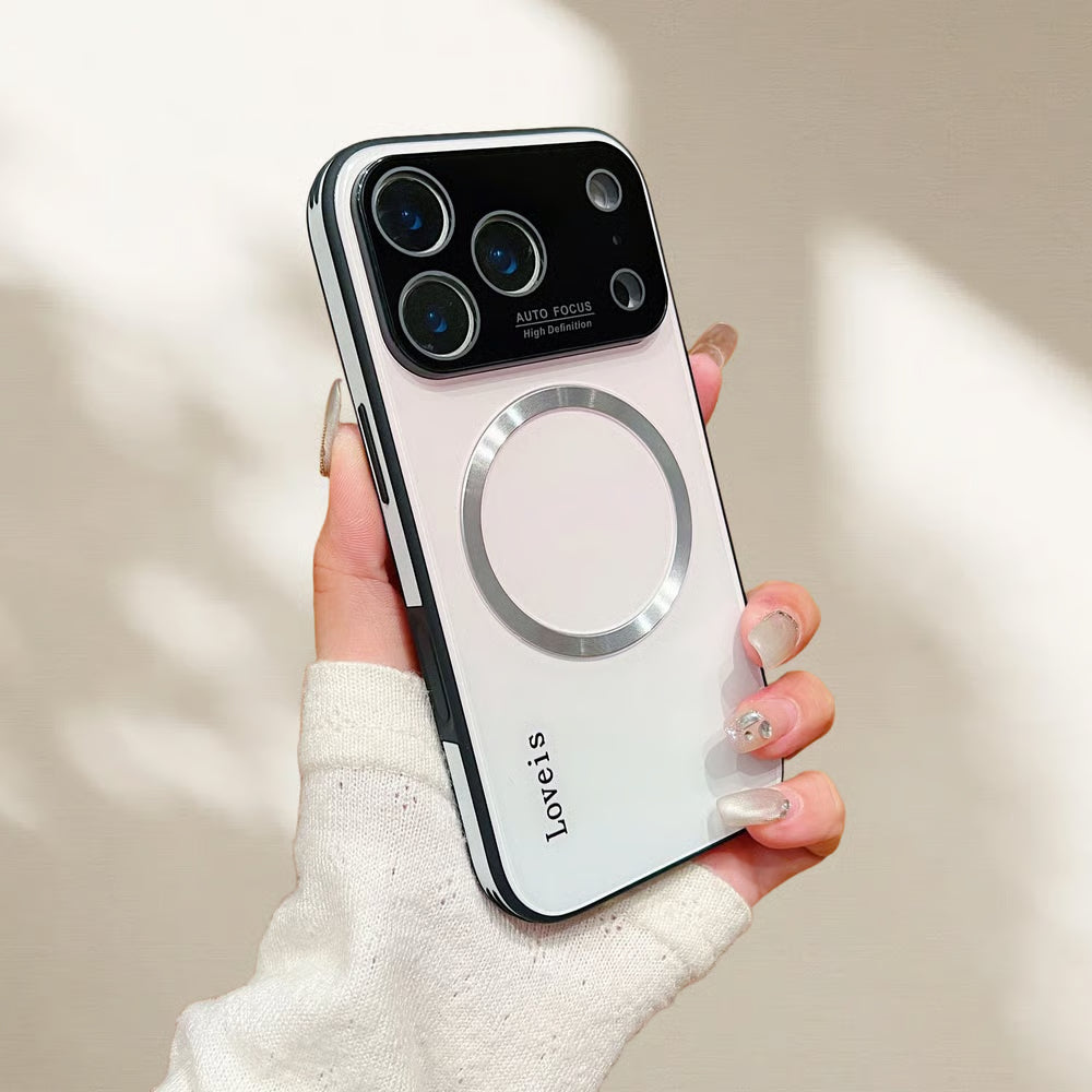 VistaVibe – Funda protectora de cristal con degradado estético