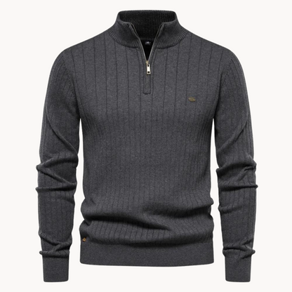 Jenson Quarter-Zip-Pullover | ALEVITA