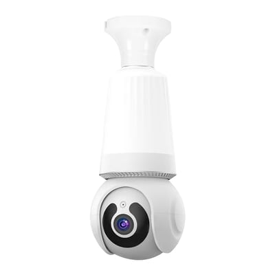 LumiGuard – Cámara de seguridad inteligente inalámbrica con bombilla