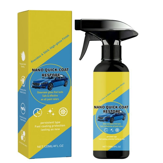 AutoGlow – Spray restaurador de revestimiento rápido con nanotecnología