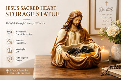 FaithKeeper – Handgefertigte Jesus-Aufbewahrungsschale