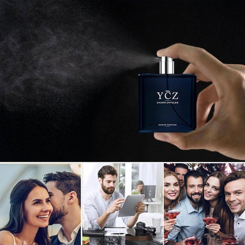 WaveEssence – Perfume masculino con aroma a océano