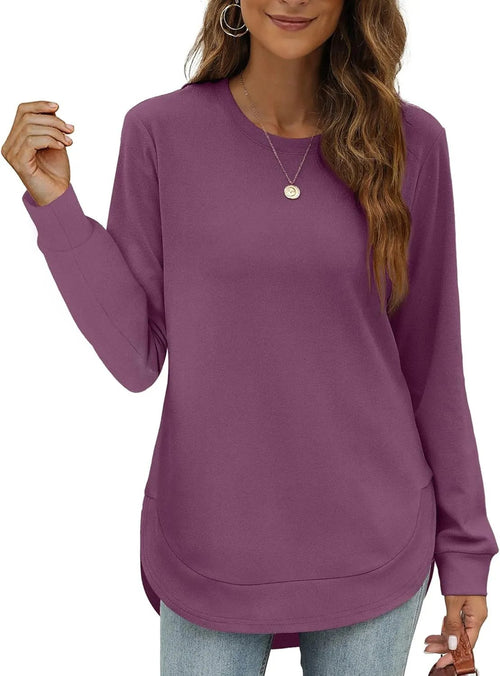 CurveFit – Weiches Crewneck-Sweatshirt für ganztägigen Tragekomfort