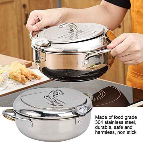 CookForge – Sistema de sartén y rejilla de control de aceite de acero inoxidable de primera calidad