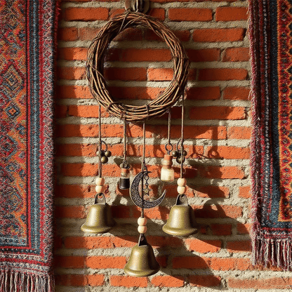 MystiBell – Campana colgante bohemia para puerta