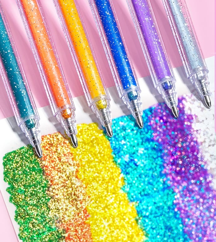SparkWrite - Colección de bolígrafos de gel atrevidos y coloridos