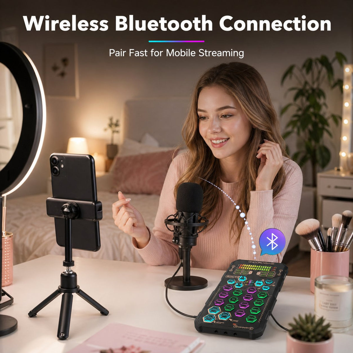SoundMorph – Tarjeta Cambiador de Voz Portátil en Vivo
