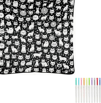 FocusBlanket – DIY-Ausmaldecke