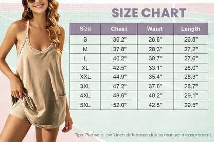 SummerEase – Minivestido deportivo para mujer
