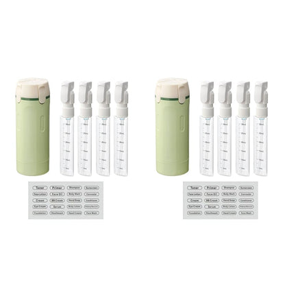 SwiftPour – Auslaufsicherer 4-in-1 Reise-Spender