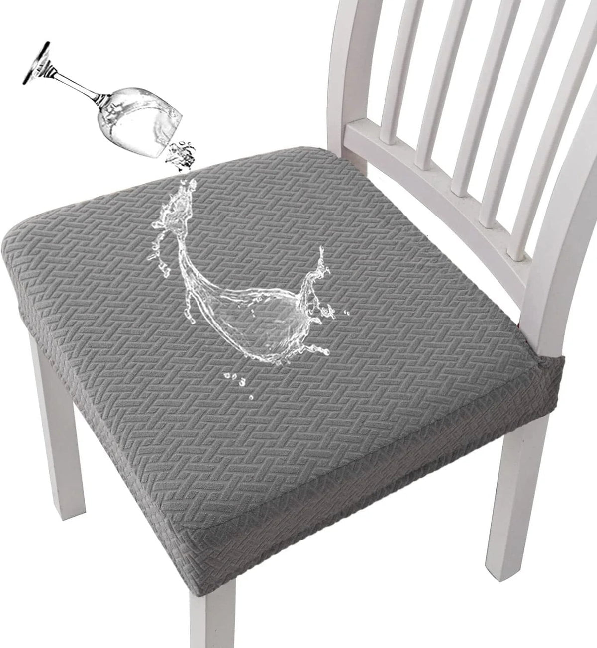 ChairEase – Protector de Silla Lavable Jacquard