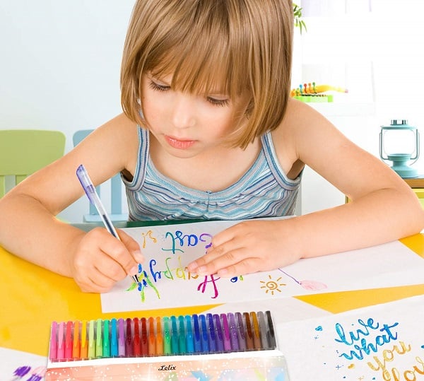 SparkWrite - Colección de bolígrafos de gel atrevidos y coloridos