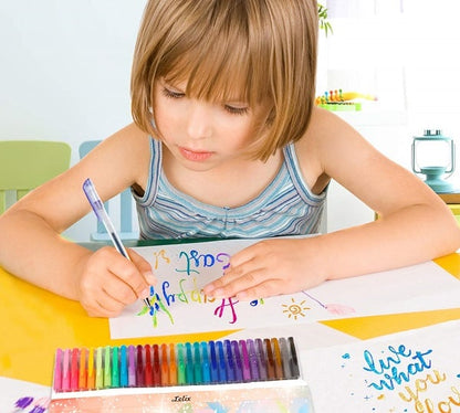 SparkWrite - Colección de bolígrafos de gel atrevidos y coloridos