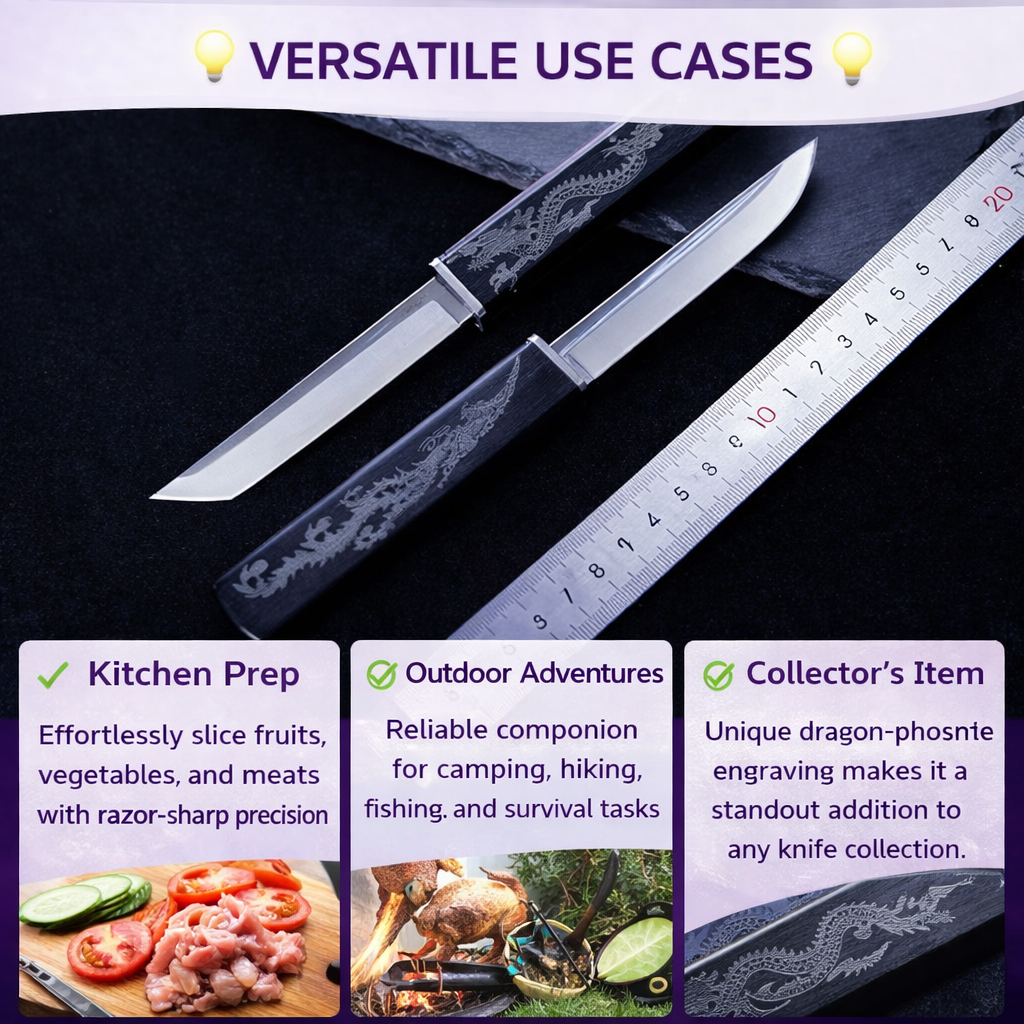 TitanBlade – Cuchillo profesional de doble hoja para exteriores