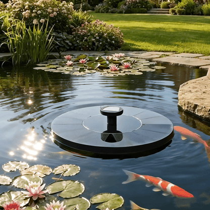 SolarRipple – Sistema de fuente para jardín