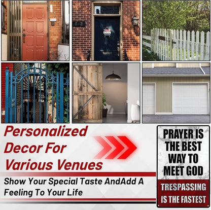 🔥LAST DAY 49% OFF - Metal No Trespassing Signs Private Property Funny