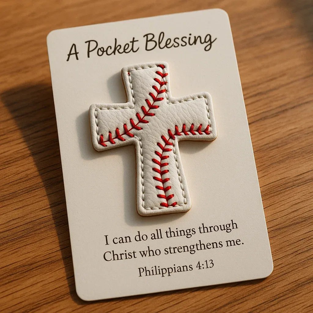 SpiritGame – Béisbol de bolsillo con dije de cruz Bendición