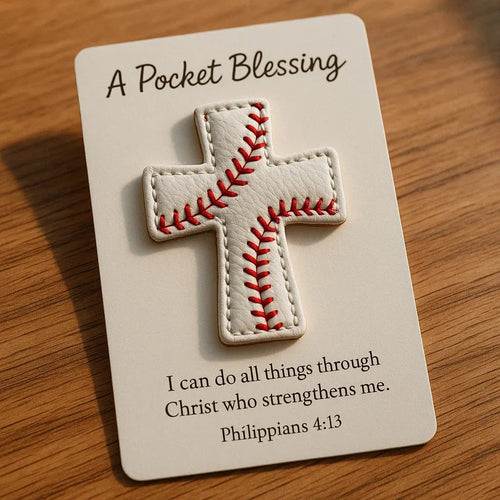 SpiritGame – Béisbol de bolsillo con dije de cruz Bendición