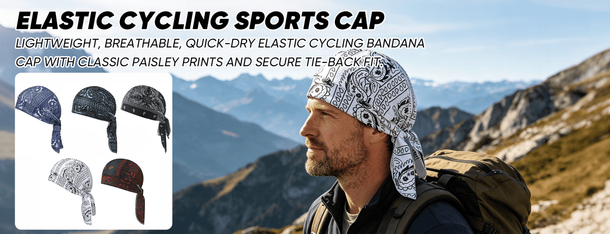Elastische Radsport-Kappe