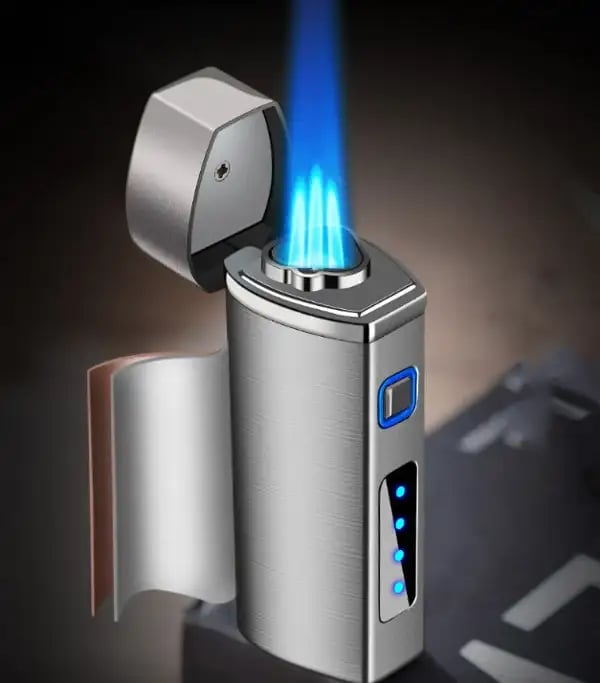 FireStorm – LED-Dreifachstrahl-Zigarrenfeuerzeug