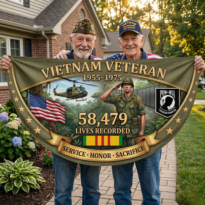 FreedomEcho – Estandarte en homenaje a los veteranos de Vietnam