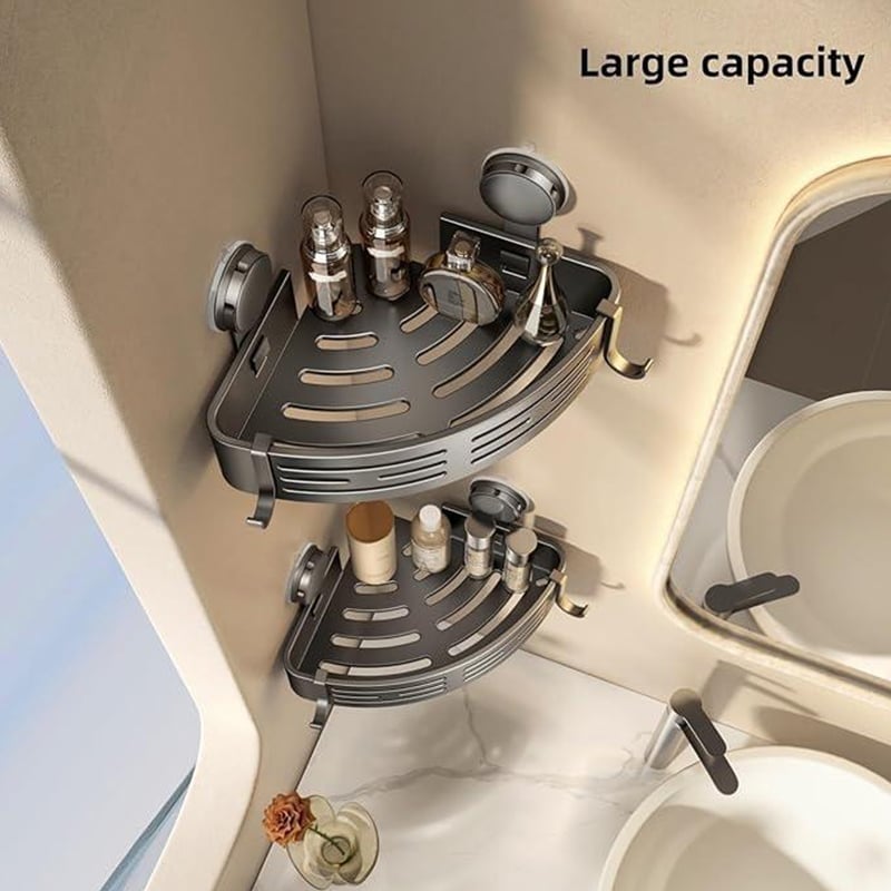 BathHaven – Triangle Suction Organizer