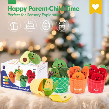 LumeGarden – Comida de juguete para combinar colores y aprendizaje temprano
