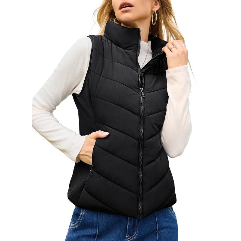 Warmora – Ärmellose Slim-Fit-Winterweste