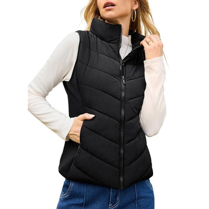 Warmora – Ärmellose Slim-Fit-Winterweste