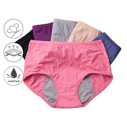 PureWear – Bragas menstruales de cintura alta a prueba de fugas
