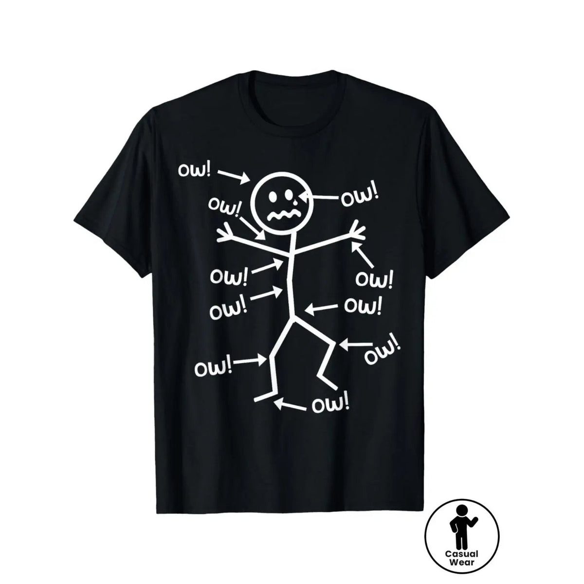 PainLaugh - Camiseta humorística para concienciar sobre el dolor crónico