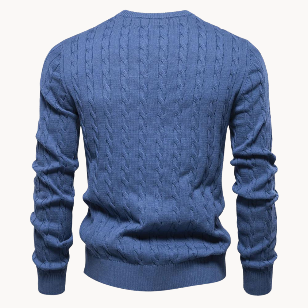 Kosta Strickpullover mit Zopfmuster | ALEVITA