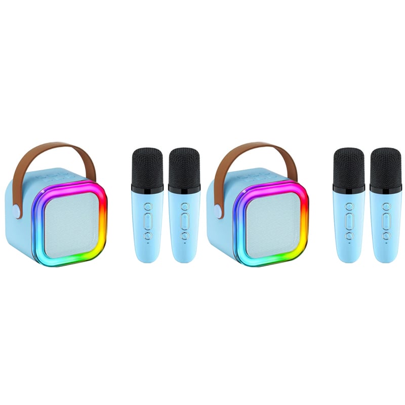 BeatVox – Mini-Karaoke-Lautsprecher mit Mikrofonen