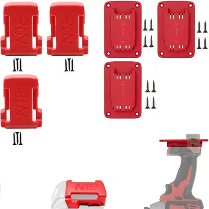VoltRack – Kit de montaje en pared para 20 herramientas y baterías