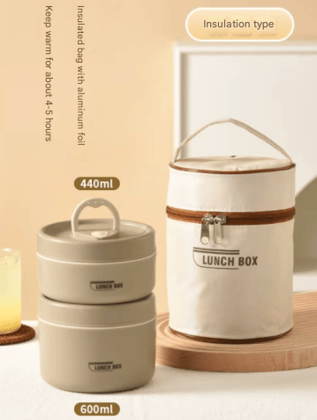 FreshMate – Set de Contenedores Térmicos Portátiles para Almuerzo