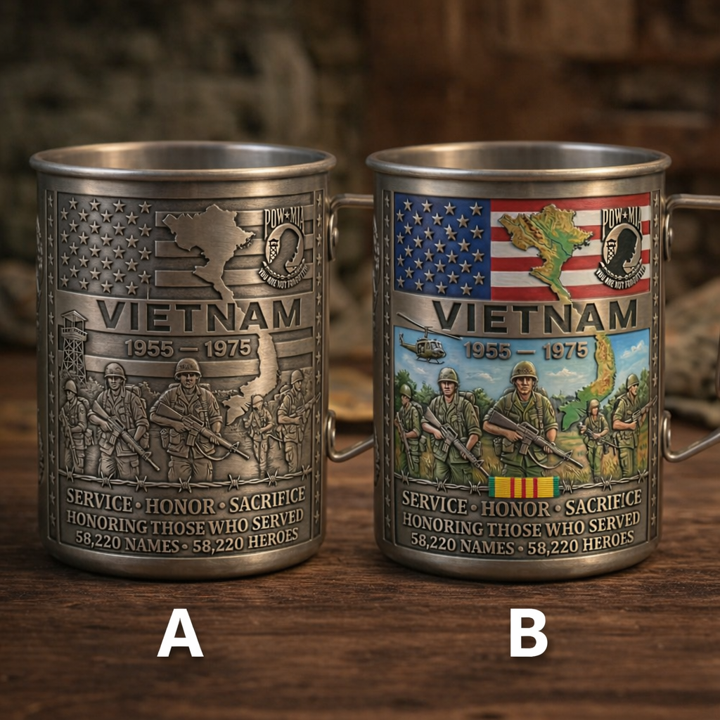 FreedomSteel – Taza Veterano de Vietnam